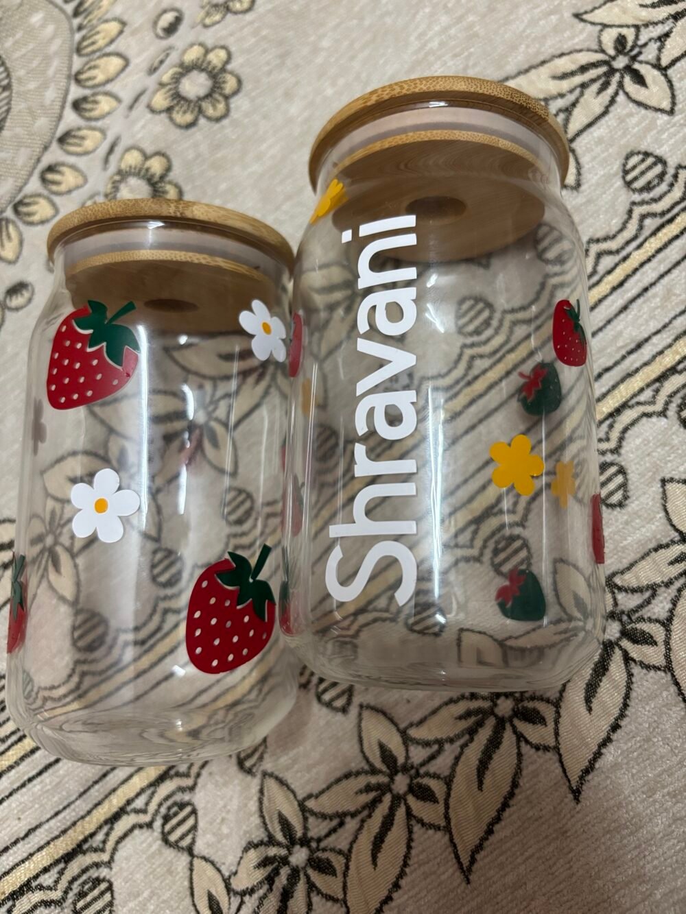 Personalized Glass Sipper